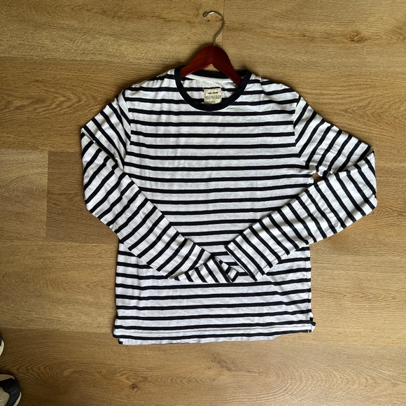Zadig & Voltaire Striped Crew Neck T-Shirt - Picture 1 of 8